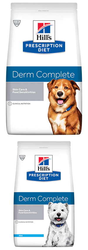 <p>Prescription Diet Derm Complete for Dogs with Allergies</p>