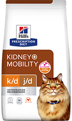 Hill’s Prescription Diet k/d + Mobility dry cat food featured image