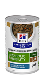 Hill’s Prescription Diet Metabolic + Mobility Stew Dog Food featured image