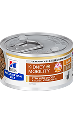 Hill’s Prescription Diet k/d + Mobility stew cat food featured image