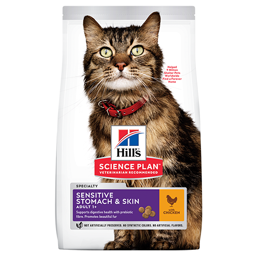 Science Plan Sensitive Stomach & Skin Adult Cat Food preview image