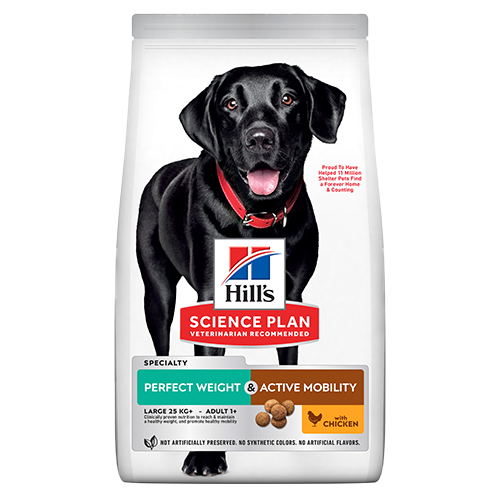Science Plan Perfect Weight & Active Mobility Large Breed Adult Dog Food preview image