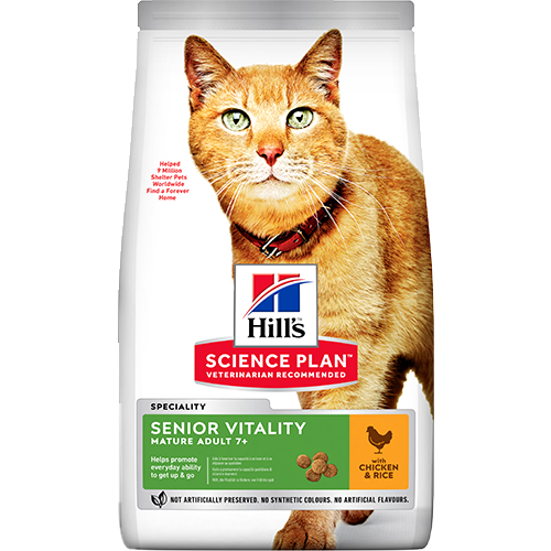 Science Plan Senior Vitality Adult 7+Cat Food preview image