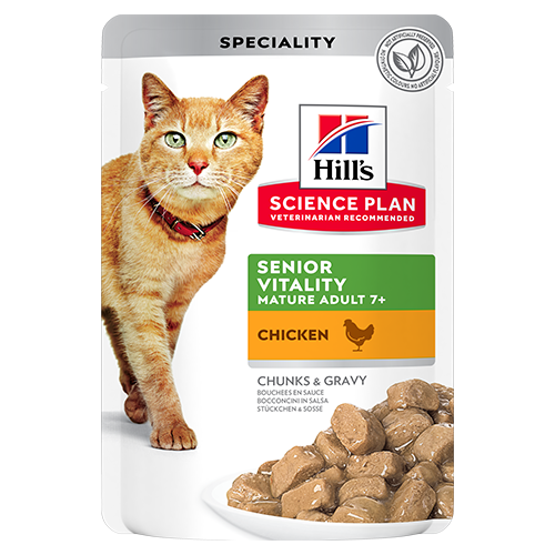 Science Plan Senior Vitality Adult 7+ Cat Food preview image