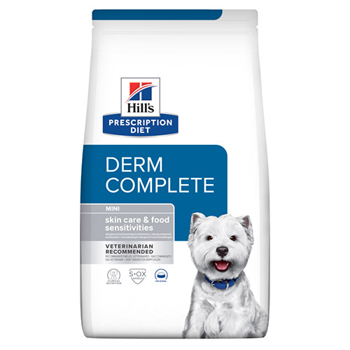 Prescription Diet Derm Complete Adult Mini Dog Food