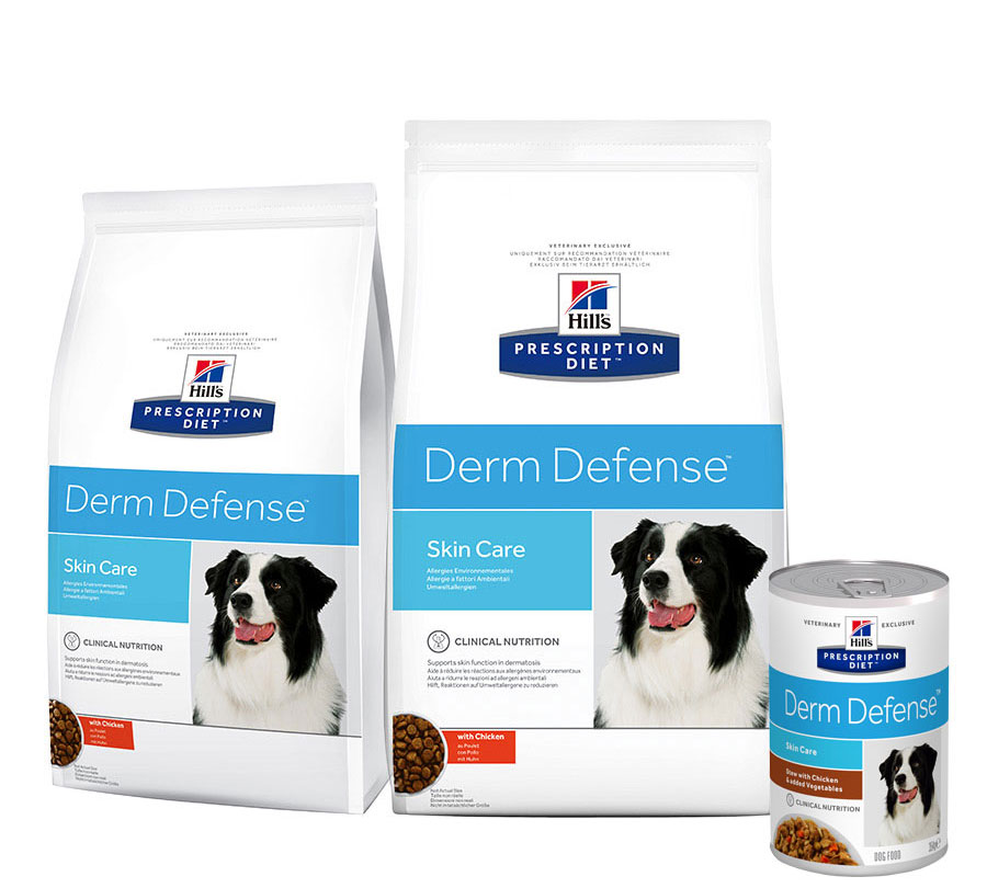 derm defence hills dog food